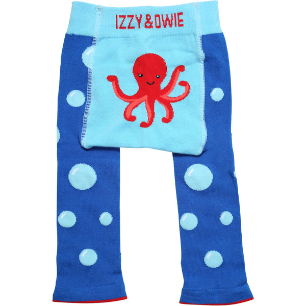 pavilion gift company Blue Octopus 6-12 Months Baby Leggings