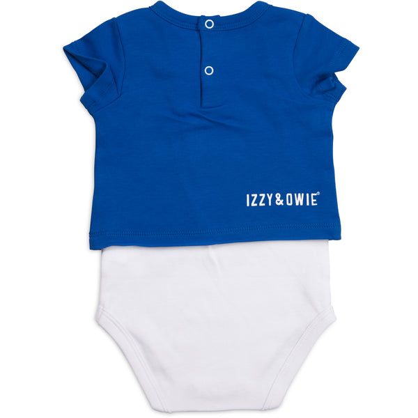 Pavilion Gift Company Blue Puppy 6-12 Months Shw-onesie