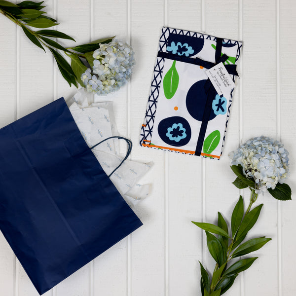 Pavilion Gift Company Blueberries Tea Towel Gift Set (2 - 20" X 28")