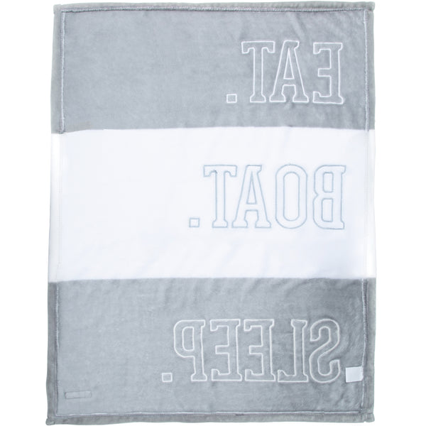 Pavilion Gift Company Boat 30" X 40" Royal Plush Blanket