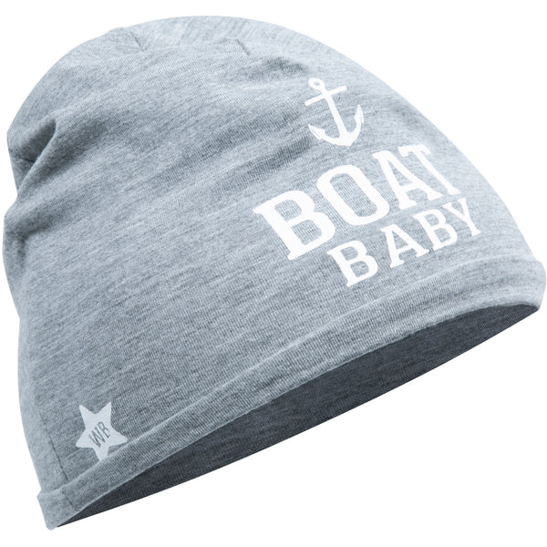 pavilion gift company Boat Heathered Gray Beanie (1-4 Years)