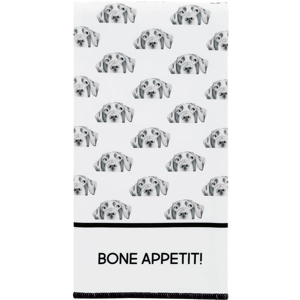 pavilion gift company Bone Appetit Cotton Blend Tea Towel