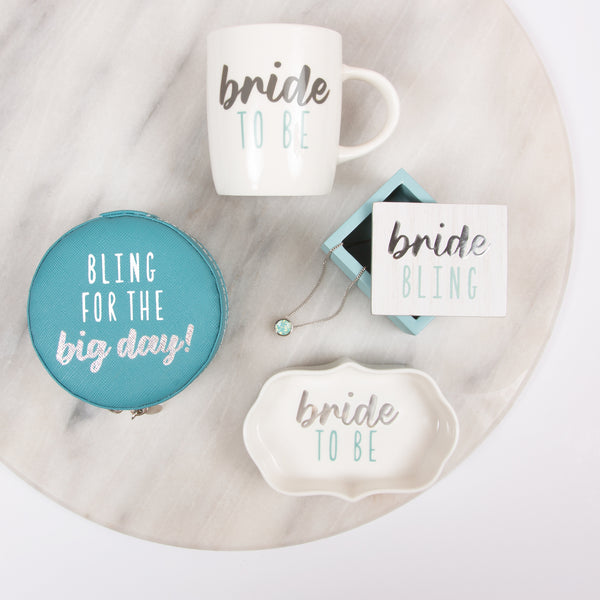 Pavilion Gift Company Bride 2.25" X 2" X 1.5" MDF Trinket Box