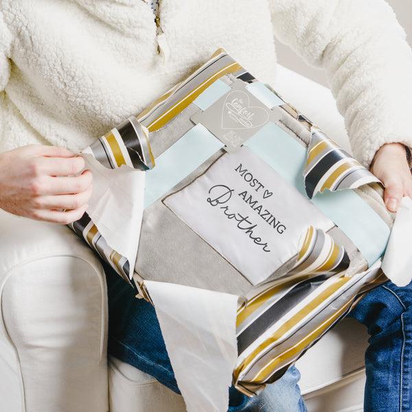 Pavilion Gift Company Brother 50" X 60" Royal Plush Blanket