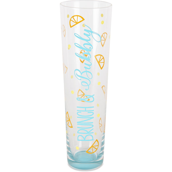 Pavilion Gift Company Brunch & Bubbly 8 Oz Stemless Champagne Flute