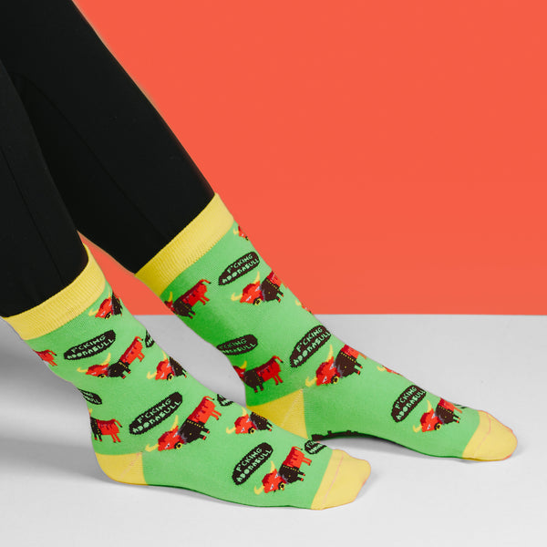 Pavilion Gift Company Bullsh*t S/M Unisex Cotton Blend Sock