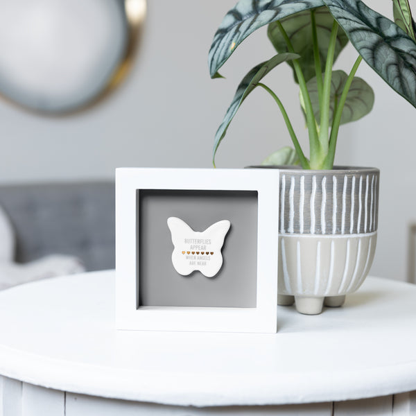 Pavilion Gift Company Butterflies Appear 4.75" Plaque