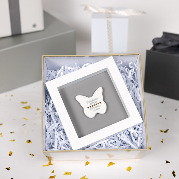 Pavilion Gift Company Butterflies Appear 4.75" Plaque