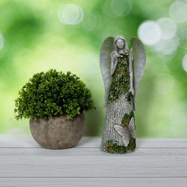 Pavilion Gift Company Butterfly 7.25" Angel Holding A Bird