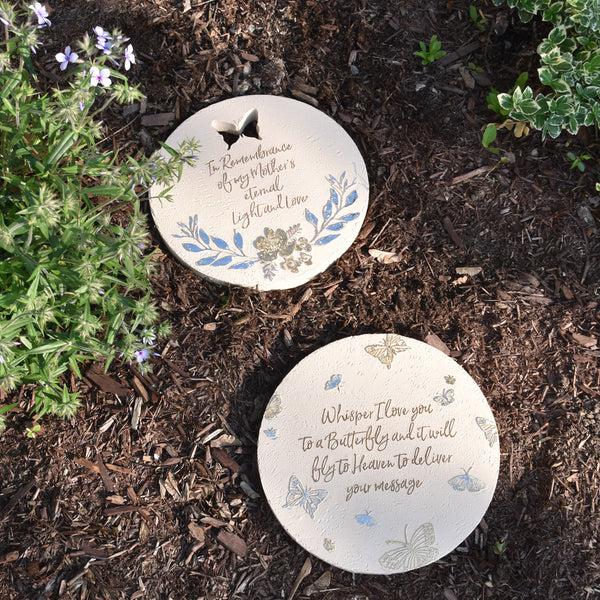 Pavilion Gift Company Butterfly Whispers 10" Garden Stone