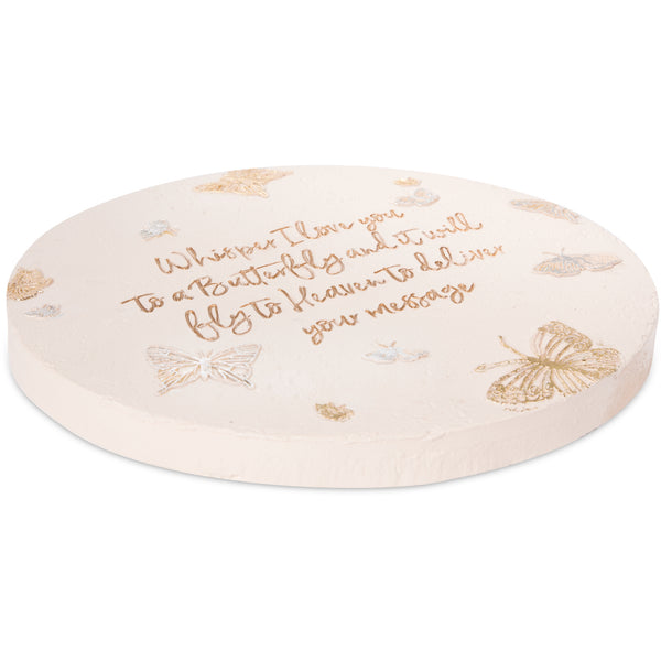 Pavilion Gift Company Butterfly Whispers 10" Garden Stone