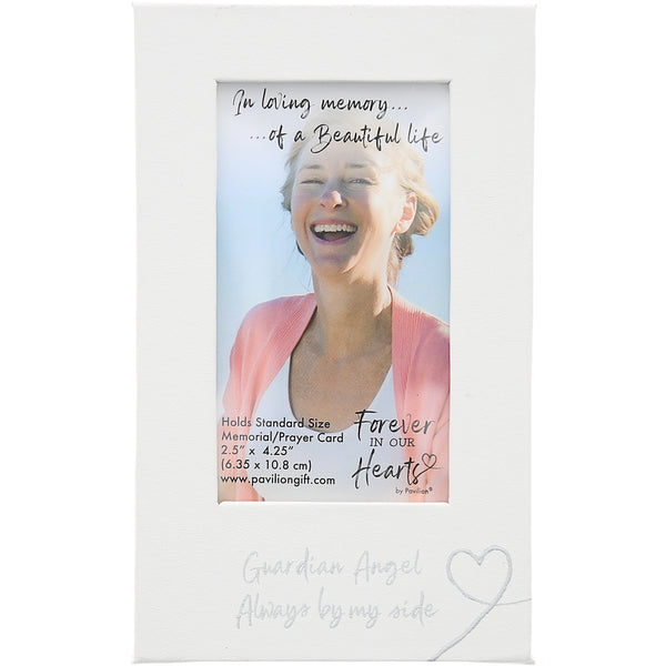pavilion gift company By My Side Visor Memorial Photo Frame with Magnet (Holds 2.5" x 4.25" Photo or Memorial Card)