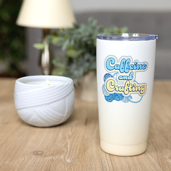 Pavilion Gift Company Caffeine 20 Oz Travel Tumbler