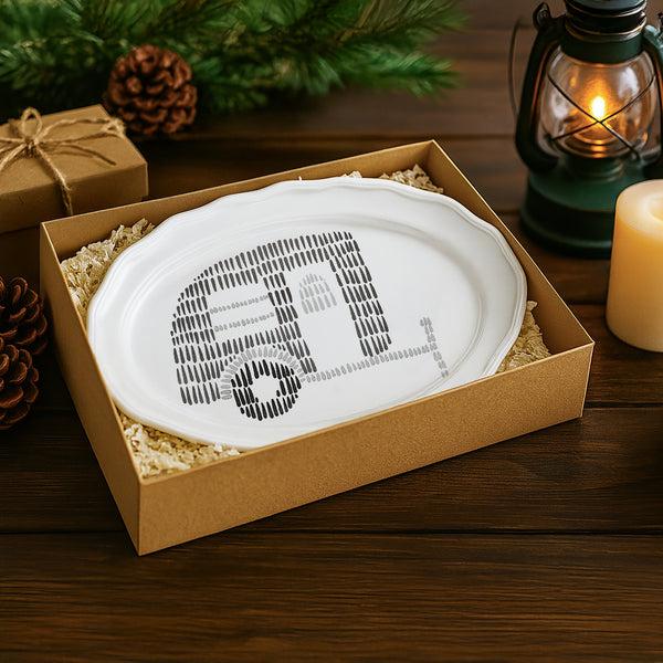 Pavilion Gift Company Camp 20" Melamine Serving Tray