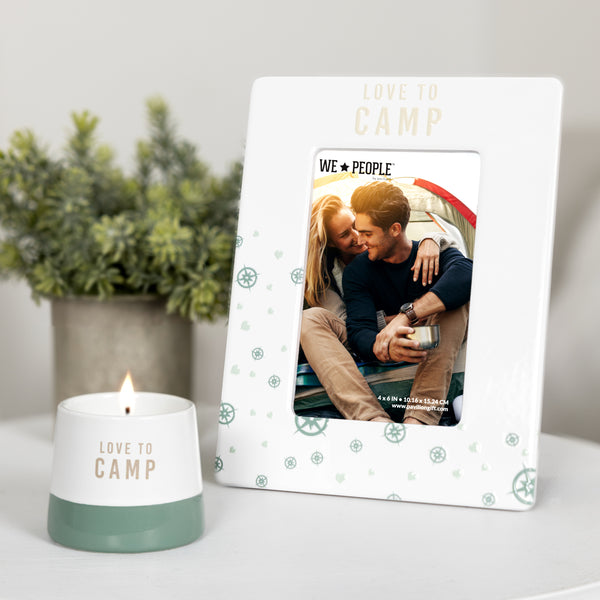 Pavilion Gift Company Camp 4 Oz - 100% Soy Wax Candle Scent: Tranquility