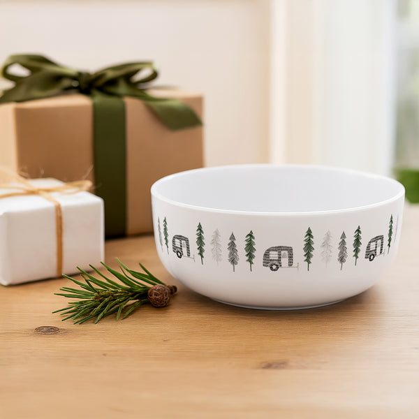 Pavilion Gift Company Camp 6.25" Melamine Bowls (Set Of 2)