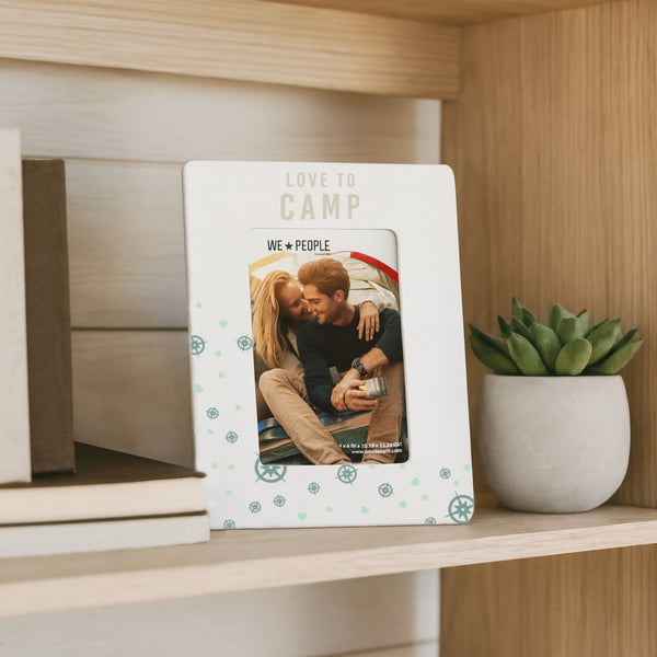 Pavilion Gift Company Camp 6.25" X 8.25" Frame (Holds 4" X 6" Photo)