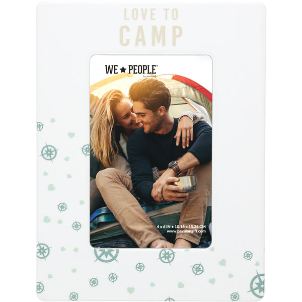 pavilion gift company Camp 6.25" x 8.25" Frame (Holds 4" x 6" Photo)