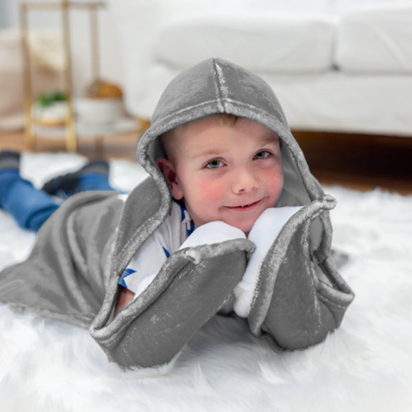 pavilion gift company Camp Cutie 40" x 30" Children's Hooded Blanket