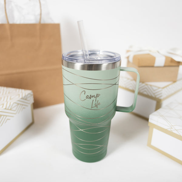 Pavilion Gift Company Camp Life 30 Oz Travel Tumbler