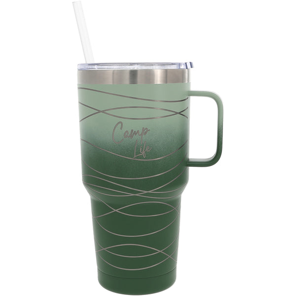 pavilion gift company Camp Life 30 oz Travel Tumbler