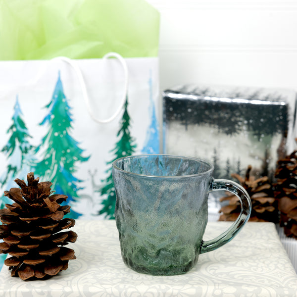 Pavilion Gift Company Camp Mode 10 Oz Glacier Glass Mug