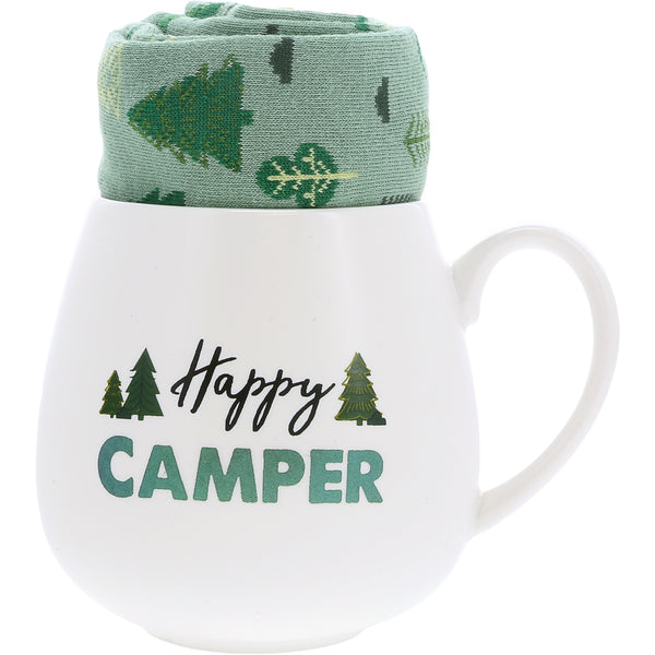 pavilion gift company Camper 15.5 oz Mug and Sock Set