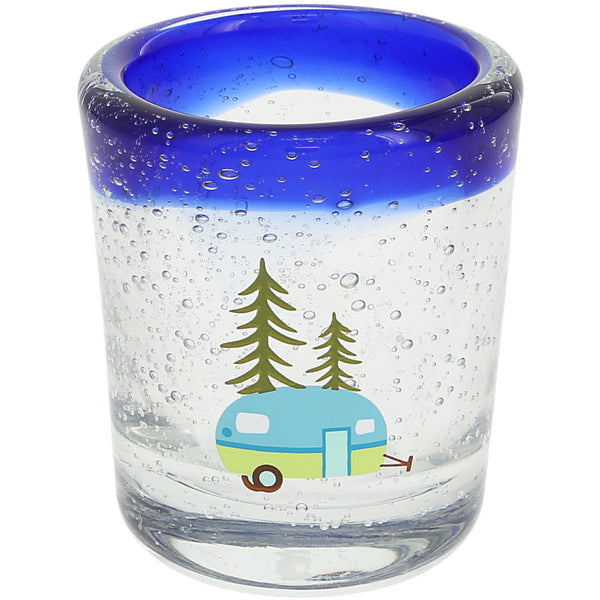 pavilion gift company Camper & Trees Bubble Shot Glass
