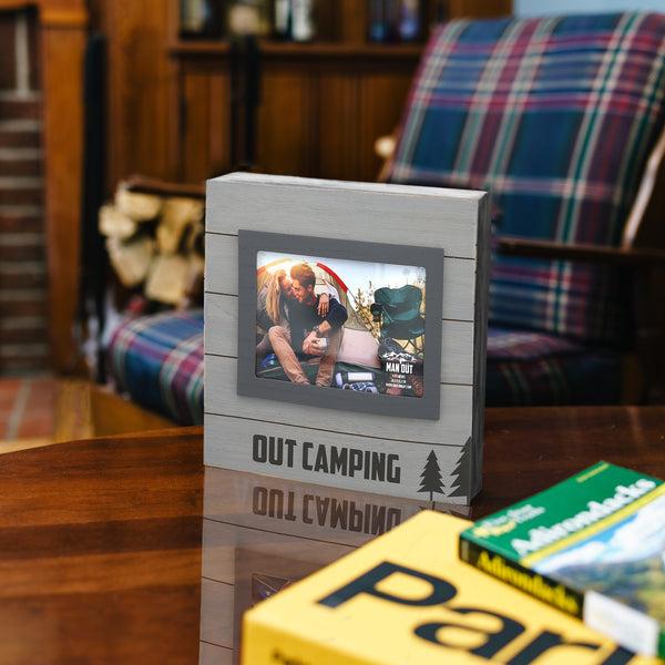 Pavilion Gift Company Camping 8.75" Frame (Holds 6" X 4" Photo)