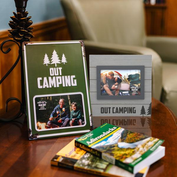 Pavilion Gift Company Camping 8.75" Frame (Holds 6" X 4" Photo)