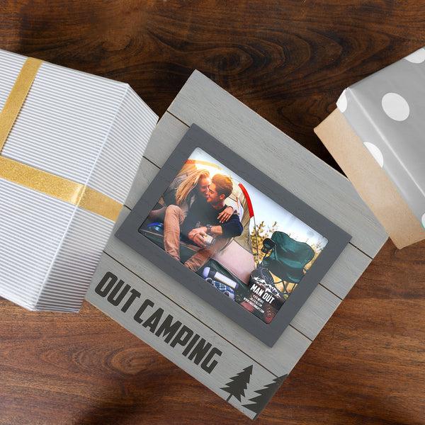 Pavilion Gift Company Camping 8.75" Frame (Holds 6" X 4" Photo)