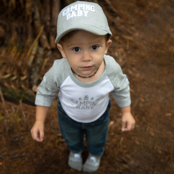 Pavilion Gift Company Camping Adjustable Toddler Hat (0-12 Months)