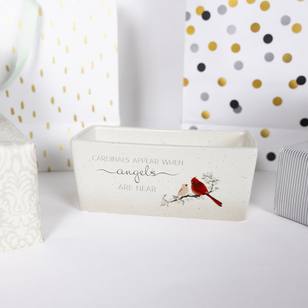 Pavilion Gift Company Cardinals Appear 12 Oz - 100% Soy Wax Reveal Triple Wick Candle Scent: Tranquility