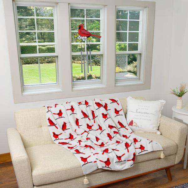 Pavilion Gift Company Cardinals Appear 17.5" Wind Chime