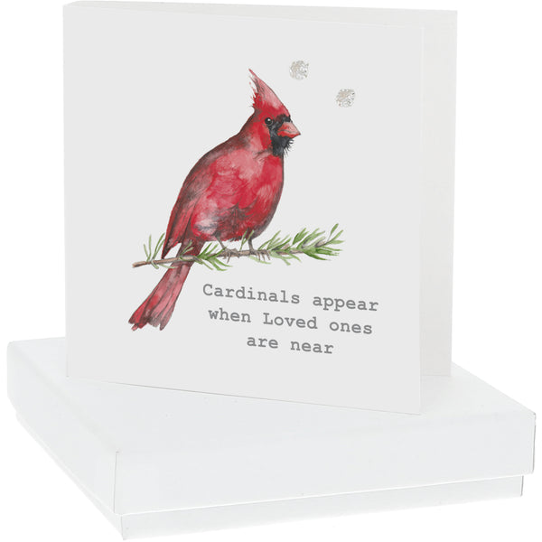 pavilion gift company Cardinals Appear 4mm Sterling Silver Cubic Zirconia Stud Earrings