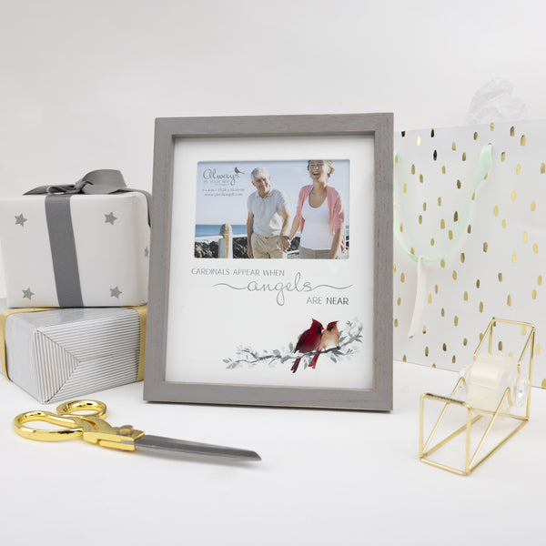 Pavilion Gift Company Cardinals Appear 8.5" X 10" Frame (Holds 6" X 4" Photo)