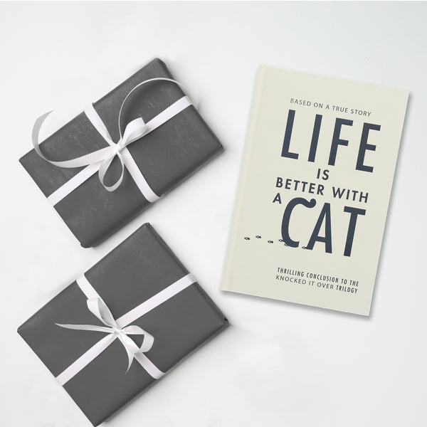 Pavilion Gift Company Cat 8.25" X 5.25" X 1" Decorative Book