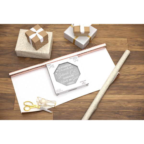 Pavilion Gift Company Cat Memorial 7.75" X 7.75" Garden Stone