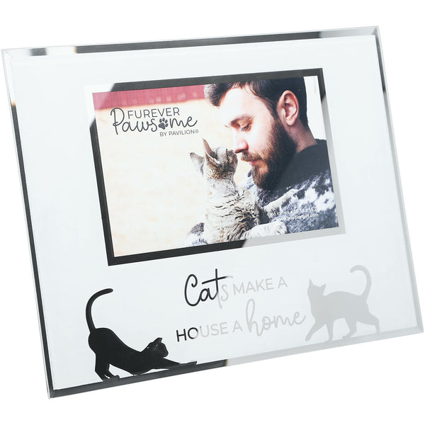 pavilion gift company Cats 9.25" x 7.25" Frame (Holds 6" x 4" Photo)