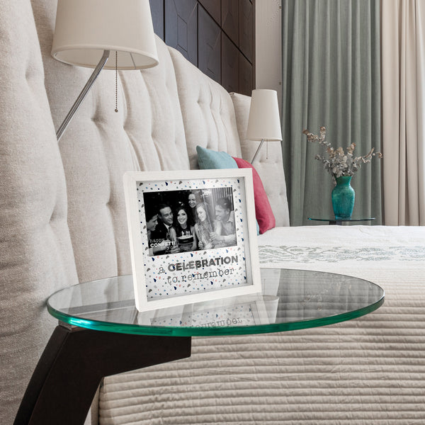 Pavilion Gift Company Celebration 7.5" Shadow Box Frame (Holds 6" X 4" Photo)