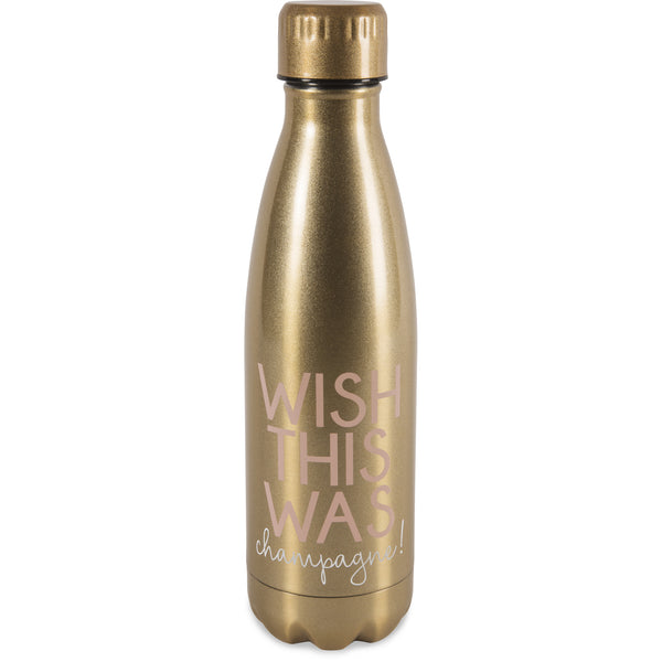 pavilion gift company Champagne 18 oz Stainless Steel Water Bottle