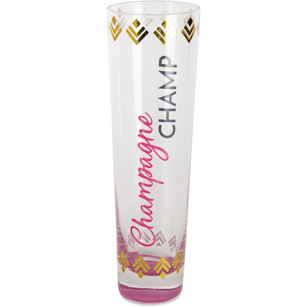 Pavilion Gift Company Champagne Champ 8 Oz Stemless Champagne Flute