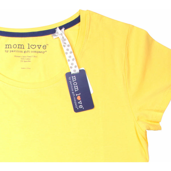 Pavilion Gift Company Cheer Mom Small Yellow T-Shirt