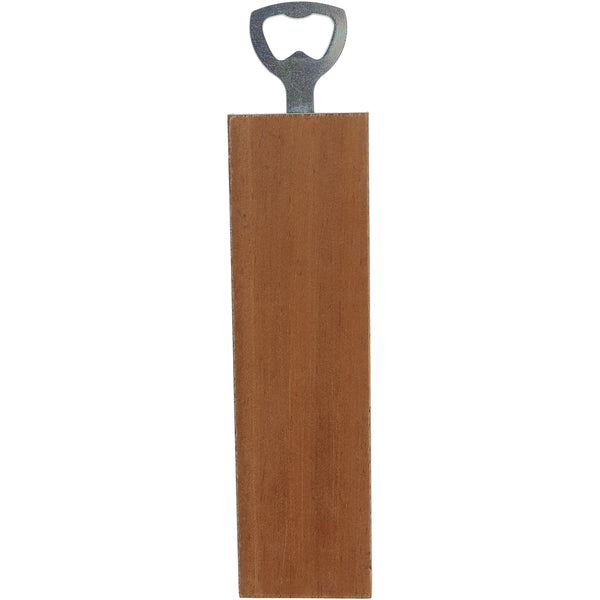 Pavilion Gift Company Cheers With Beers 2" X 7" Wooden Bottle Opener