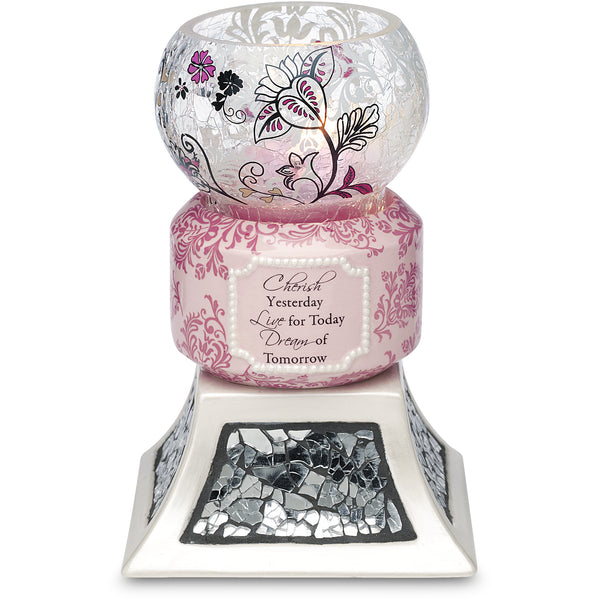 pavilion gift company Cherish Live Dream 5.5" Tealight Holder