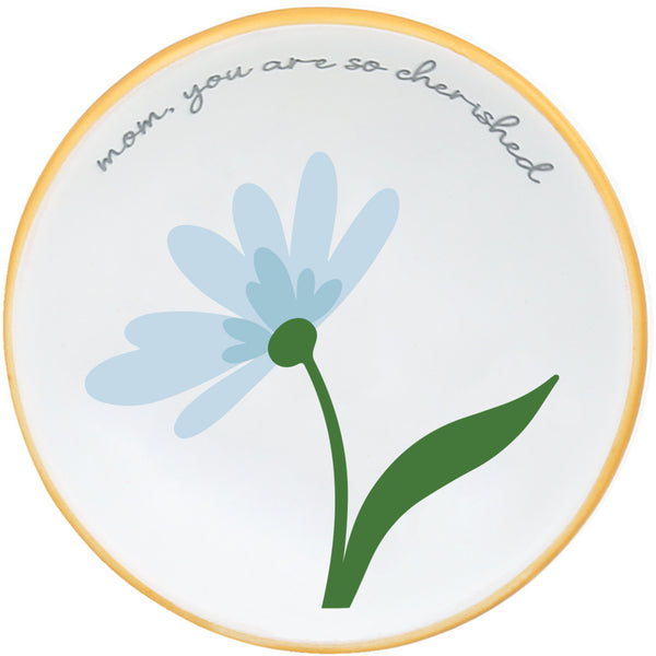 pavilion gift company Cherished Mom 2.5" Trinket Dish