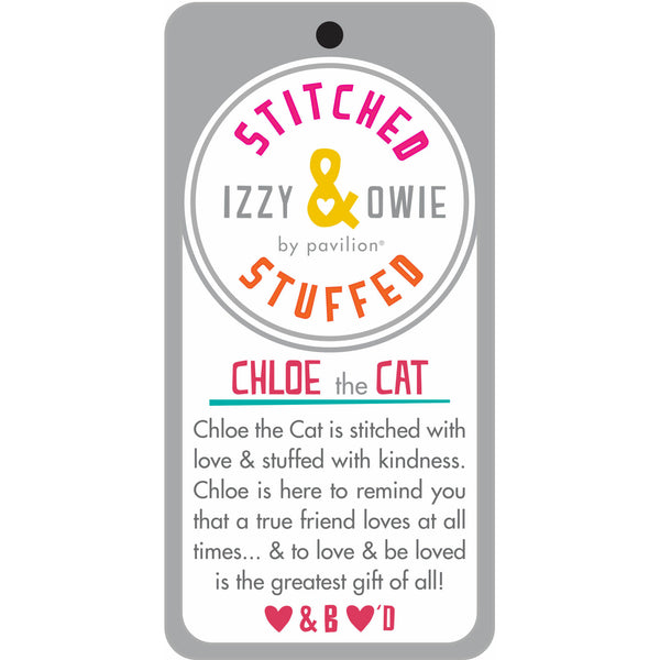 Pavilion Gift Company Chloe The Cat 11" Cat Stuffed Animal/Door Stopper