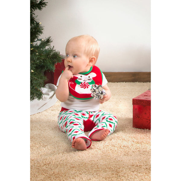 Pavilion Gift Company Christmas Mouse 6-12 Months Baby Leggings