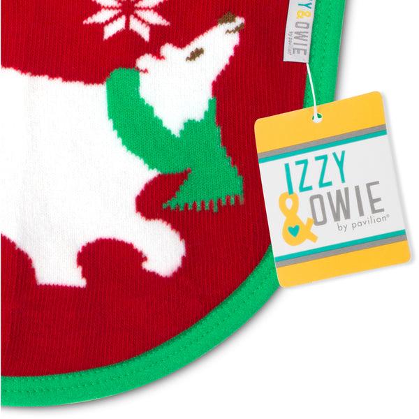 Pavilion Gift Company Christmas Polar Bear Baby Bib