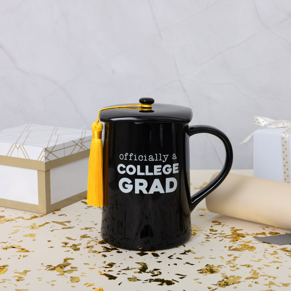 Pavilion Gift Company College Grad 17 Oz Mug With Lid